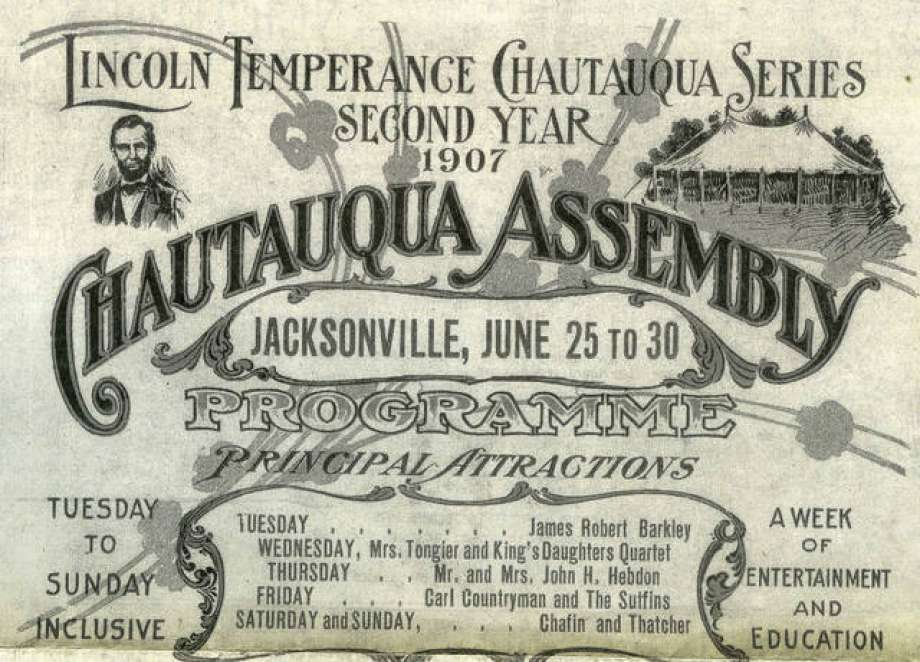 Chautauqua programme