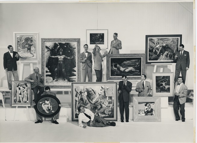 Famous Artists School founding faculty, 1948