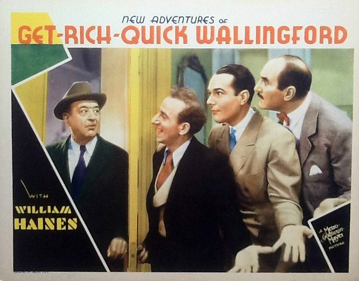 Get-Rich-Quick Wallingford lobby card, 1931