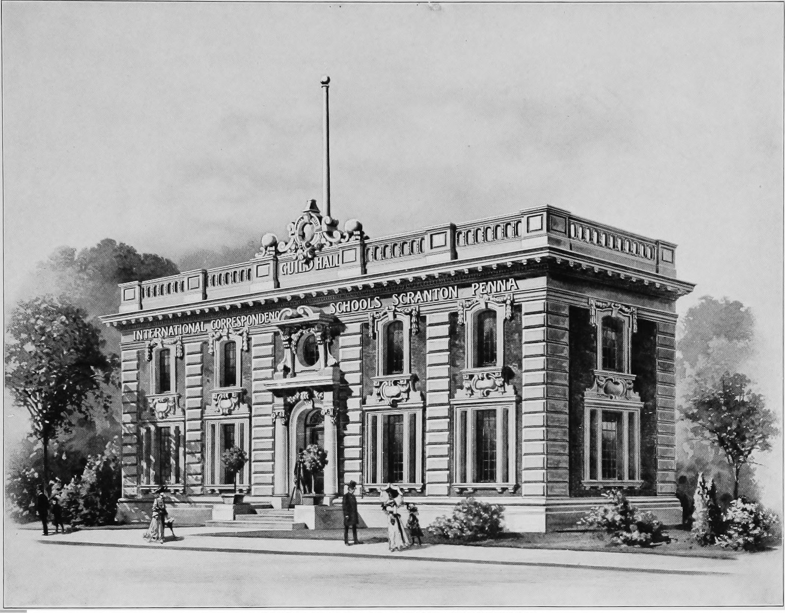 ICS Scranton, 'the largest educational institution in the world', 1904